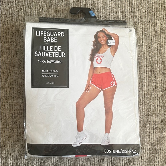 NWT Lifeguard Babe Costume Set - Picture 1 of 4